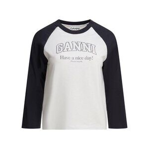 Ganni Baseball T-Shirt Tag Size M Women